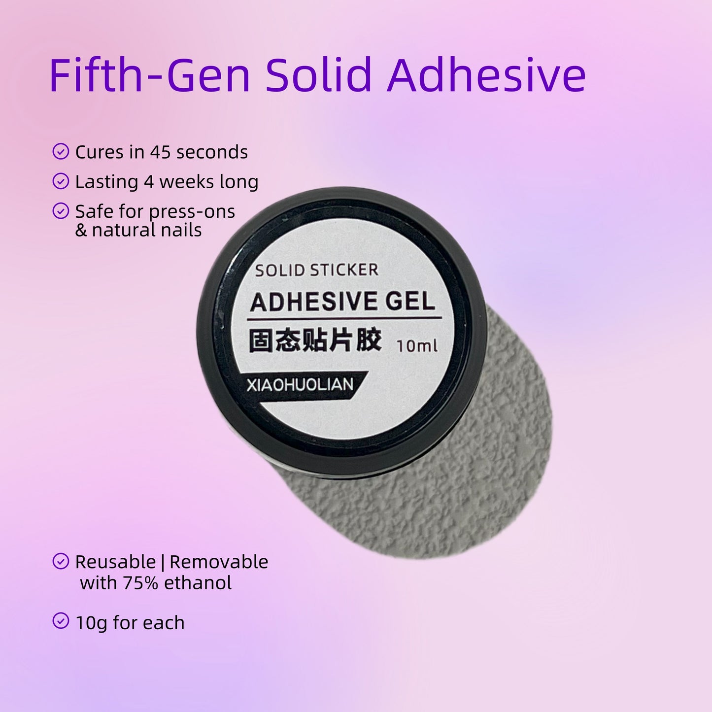 G Nails M10 Midnight Muse 10 pcs Handmade Press On Nails Reusable 3D Floral Acrylic Press Nails Elegant Almond Nails